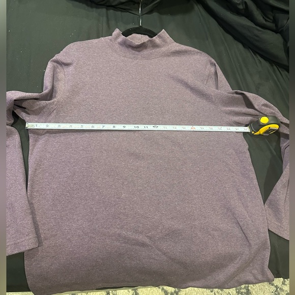Crowft & Barrow Stretch Purple Turtleneck Size L - Picture 4 of 5